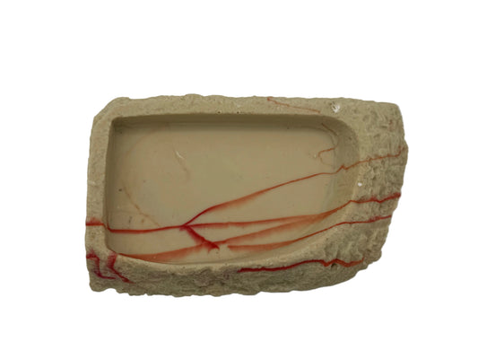 Resin Feeder/Water Bowl White Bg