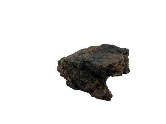 Resin Rock Reptile Hide White Bg