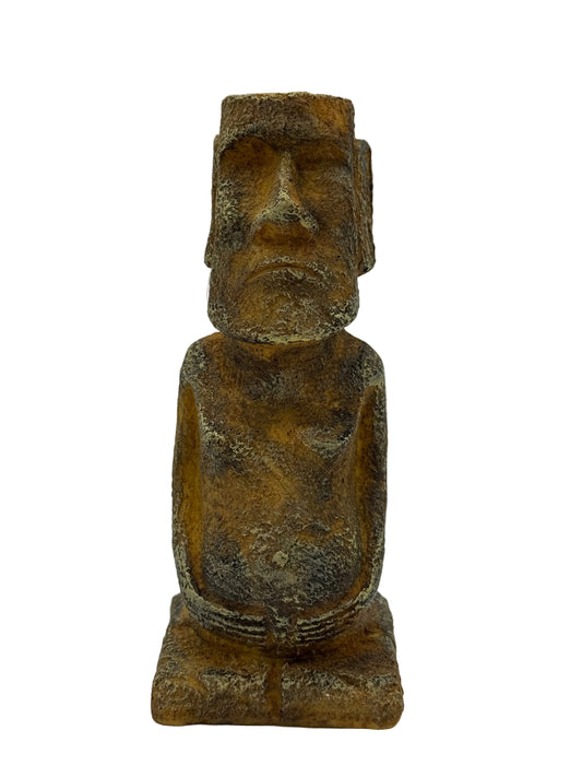 Stone Head Decoration White Bg